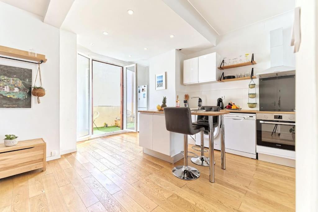 Centre Ville-Superbe Appartement De 50 M2 - Cosy Avec Terrasse -Wifi Nice Luaran gambar