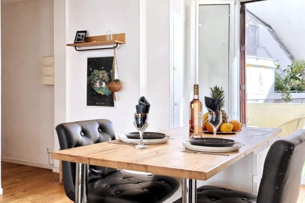 Centre Ville-Superbe Appartement De 50 M2 - Cosy Avec Terrasse -Wifi Nice Luaran gambar