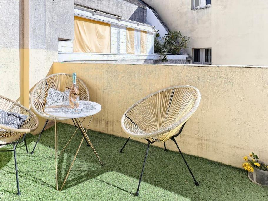 Centre Ville-Superbe Appartement De 50 M2 - Cosy Avec Terrasse -Wifi Nice Luaran gambar