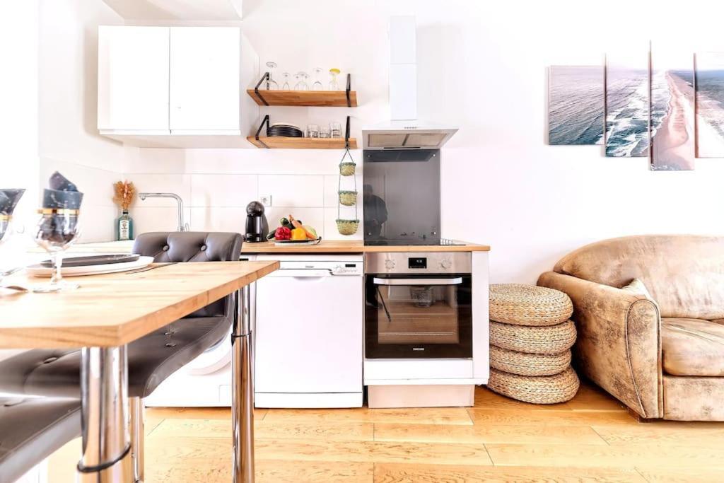 Centre Ville-Superbe Appartement De 50 M2 - Cosy Avec Terrasse -Wifi Nice Luaran gambar